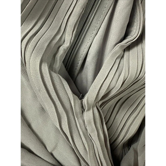 TFNC GREY BRIDESMAID MAXI DRESS PLEATED RUCHED WEDDING PARTY PLEAT LONG 8 New - Picture 16 of 16